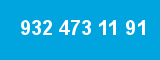 932 473 11 91 932 473 11 91